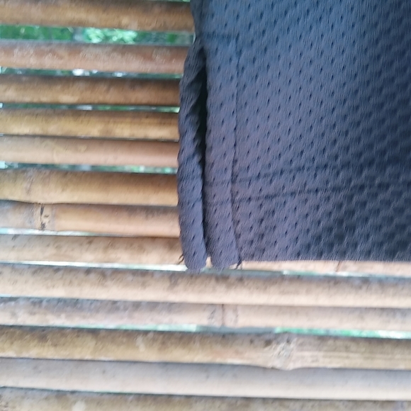 Mizuno XXL Mens Textured Black Athletic Polo Shirt - Picture 5 of 8